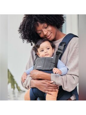 Babybjorn Carrier Harmony Navy Blue 3d mesh